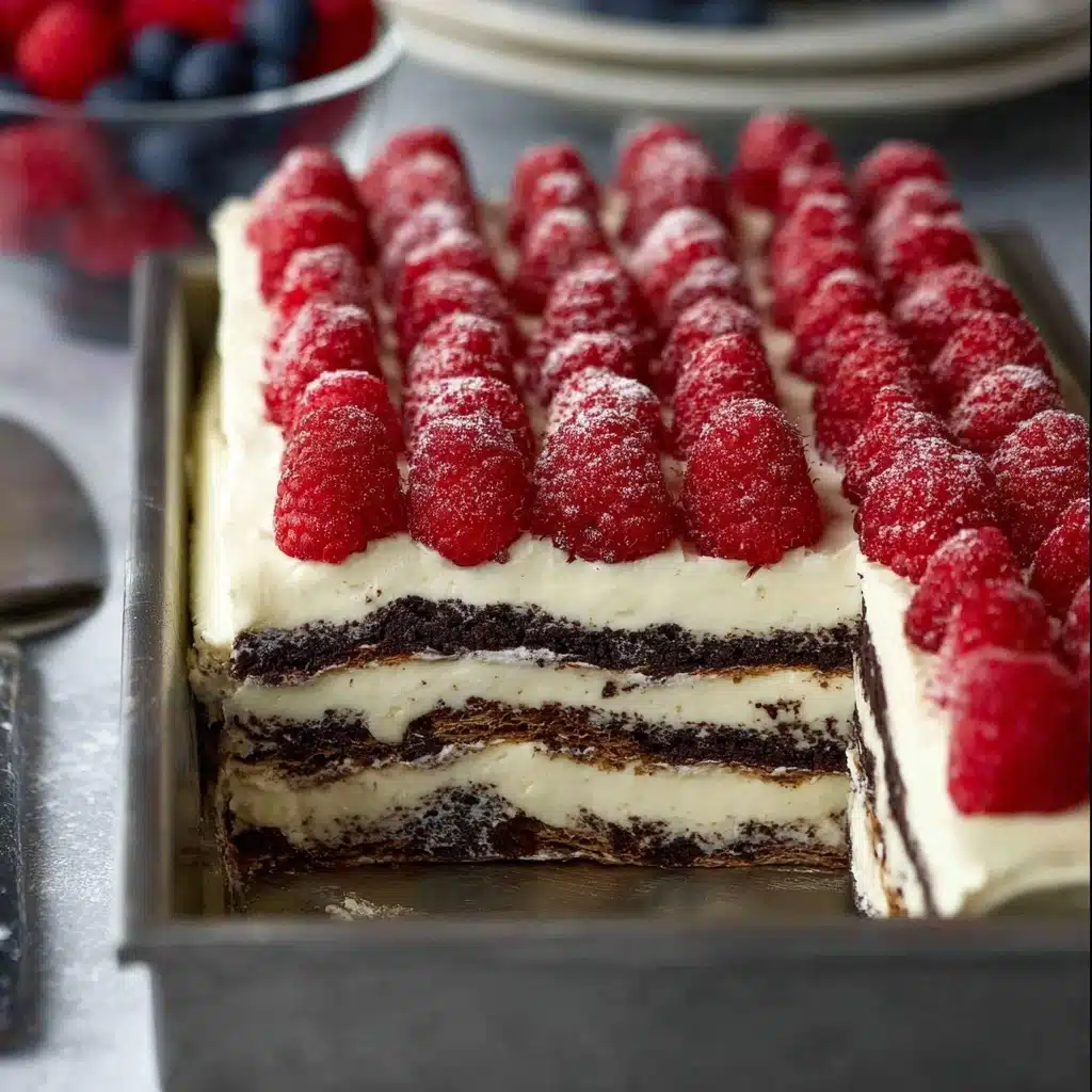 Flag Ice Cream Cake Recipe 5 Flag Ice Cream Cake Recipe - Recipe Image