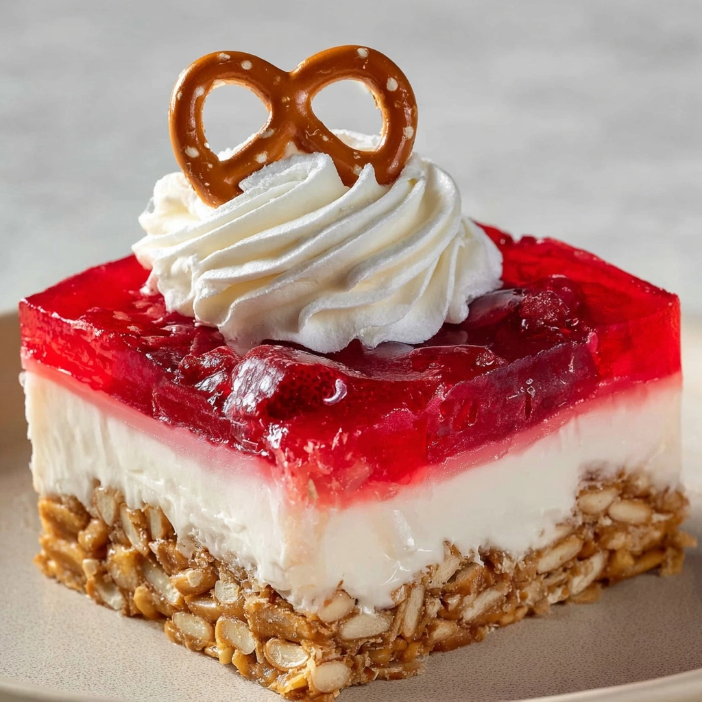 Strawberry Pretzel Salad Recipe 4 Strawberry Pretzel Salad Recipe - Recipe Image