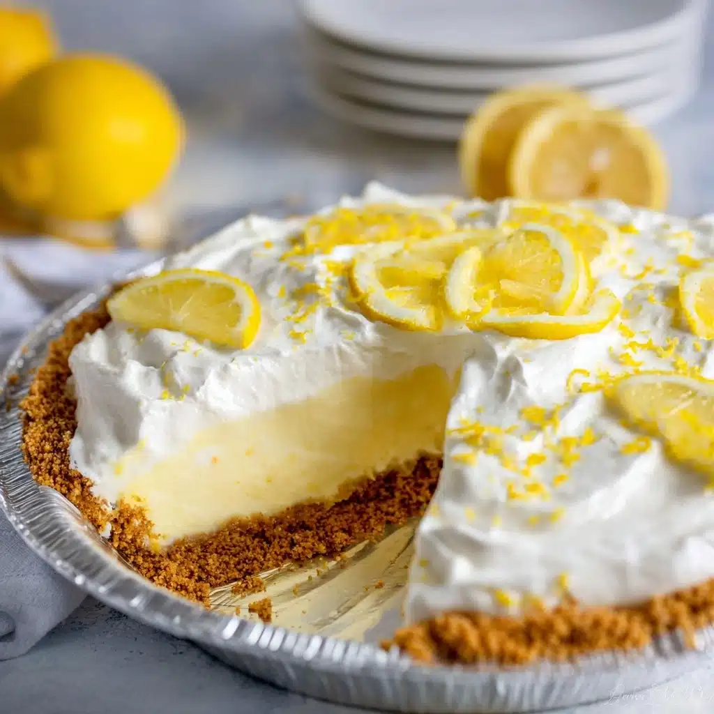 No Bake Lemon Pie Recipe 4 No Bake Lemon Pie Recipe - Recipe Image