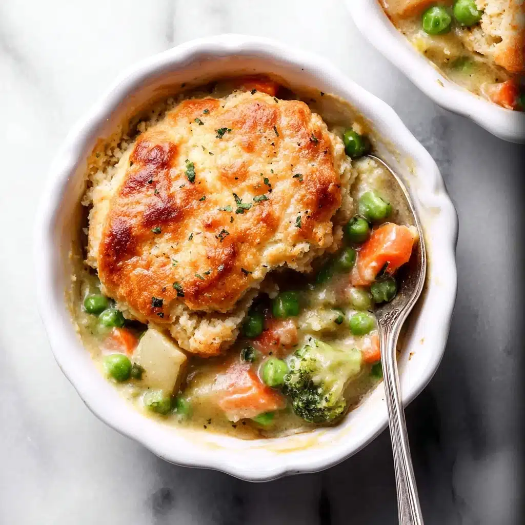 Biscuit Vegetable Pot Pie Casserole Recipe 5 Biscuit Vegetable Pot Pie Casserole Recipe - Recipe Image