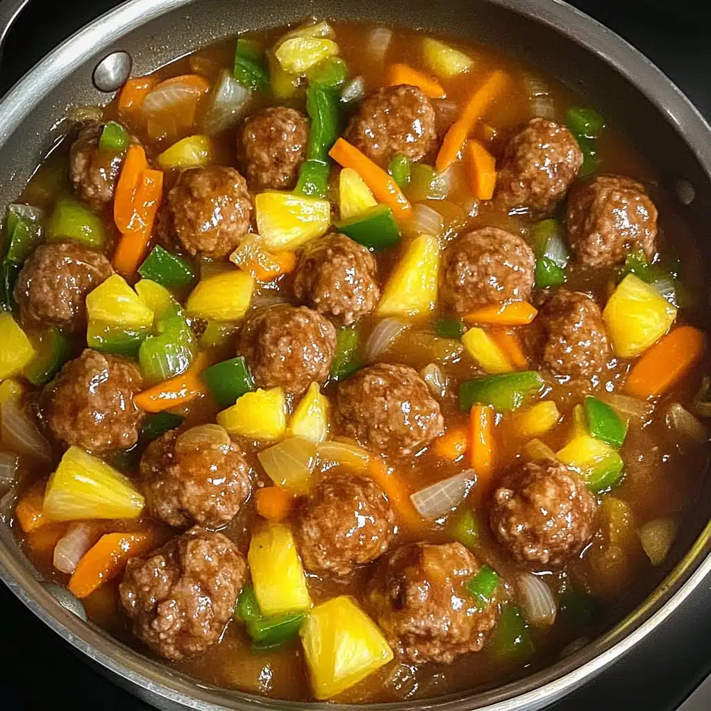Sweet and Sour Meatballs (Suan T'ien Niu Jou Po Lo La Tzu) Recipe 4 Sweet and Sour Meatballs (Suan T'ien Niu Jou Po Lo La Tzu) Recipe - Recipe Image