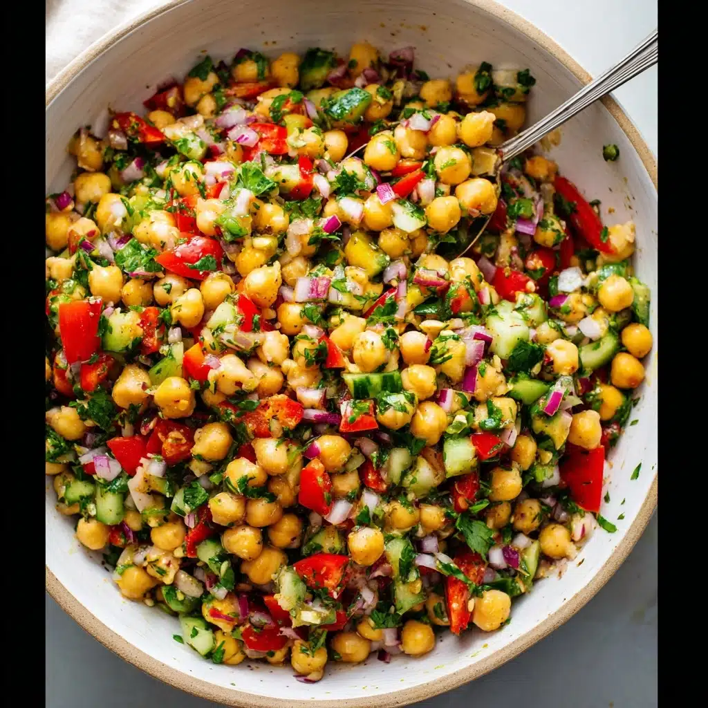 Favorite Chickpea Salad Recipe 5 Favorite Chickpea Salad Recipe - Recipe Image