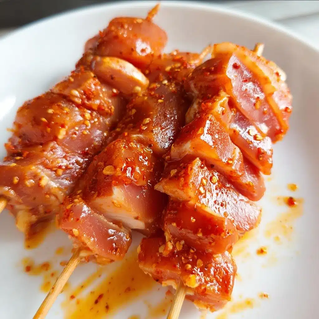 Air Fryer Chicken Skewers Recipe 4 Air Fryer Chicken Skewers Recipe - Recipe Image