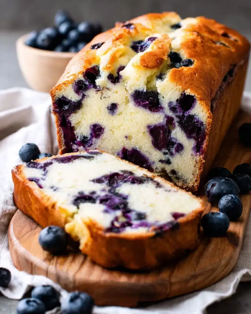 Blueberry Cream Cheese Bread Recipe