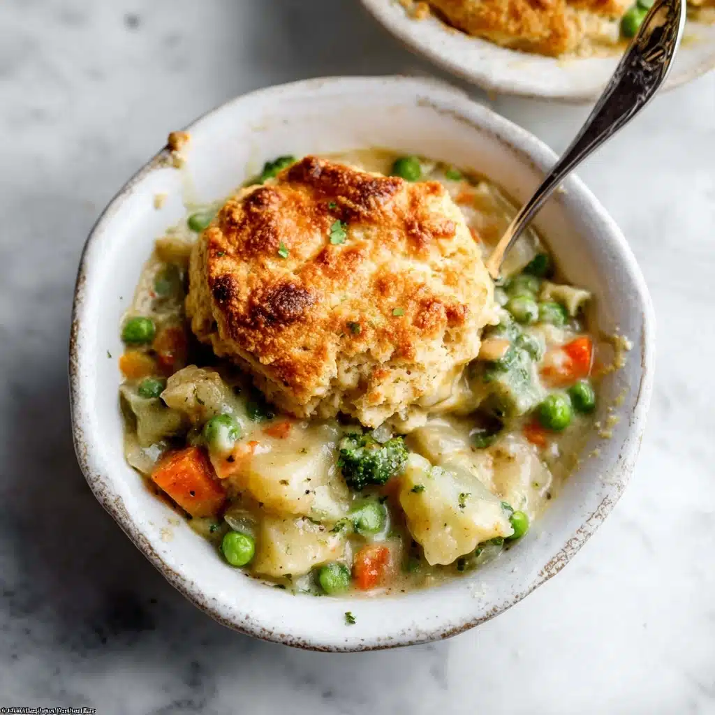 Biscuit Vegetable Pot Pie Casserole Recipe 4 Biscuit Vegetable Pot Pie Casserole Recipe - Recipe Image