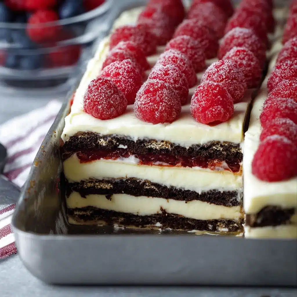 Flag Ice Cream Cake Recipe 4 Flag Ice Cream Cake Recipe - Recipe Image