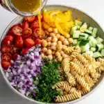 Mediterranean Chickpea Pasta Salad Recipe