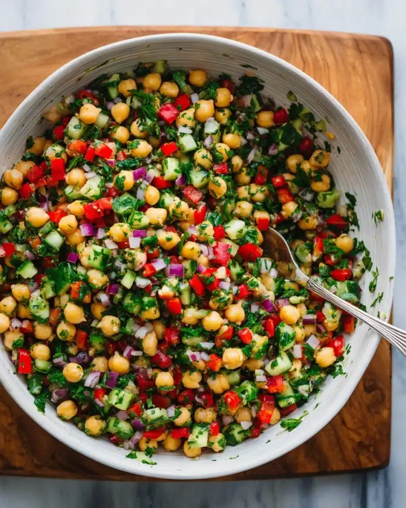 Favorite Chickpea Salad Recipe