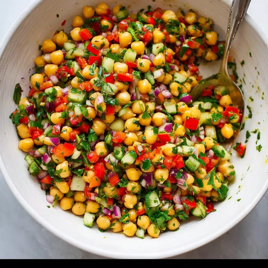 Favorite Chickpea Salad Recipe 4 Favorite Chickpea Salad Recipe - Recipe Image