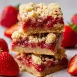 Strawberry Oatmeal Crumble Bars Recipe