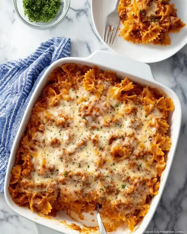 bow tie pasta lasagna Recipe