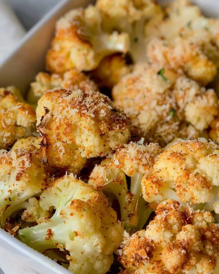 Air Fryer Parmesan Cauliflower