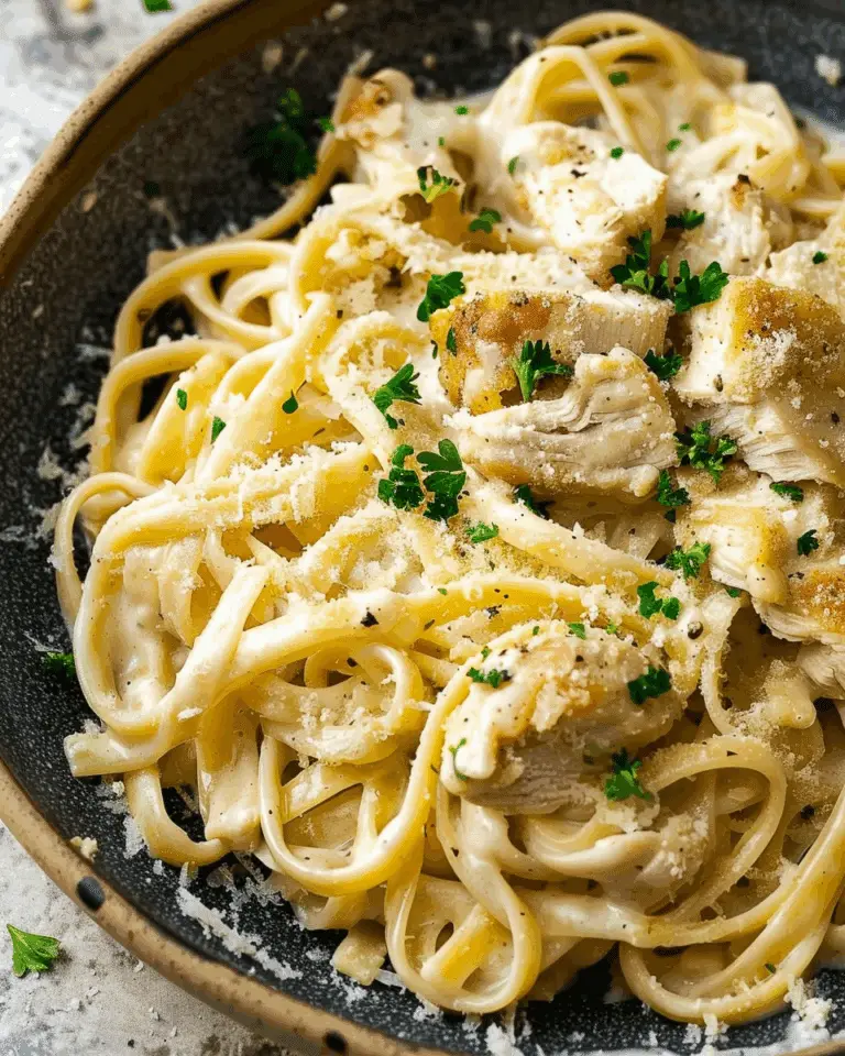 How To Make Classic Chicken Alfredo Pasta