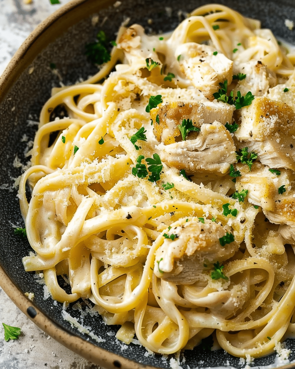 How To Make Classic Chicken Alfredo Pasta