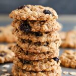 Vegan Oatmeal Raisin Cookies