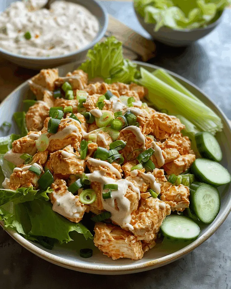Buffalo Chicken Salad