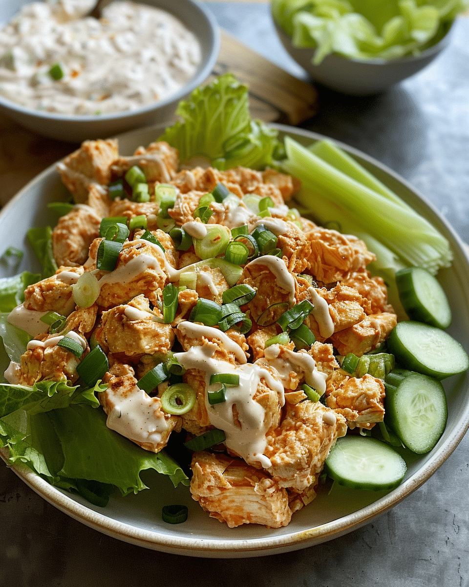 Buffalo Chicken Salad