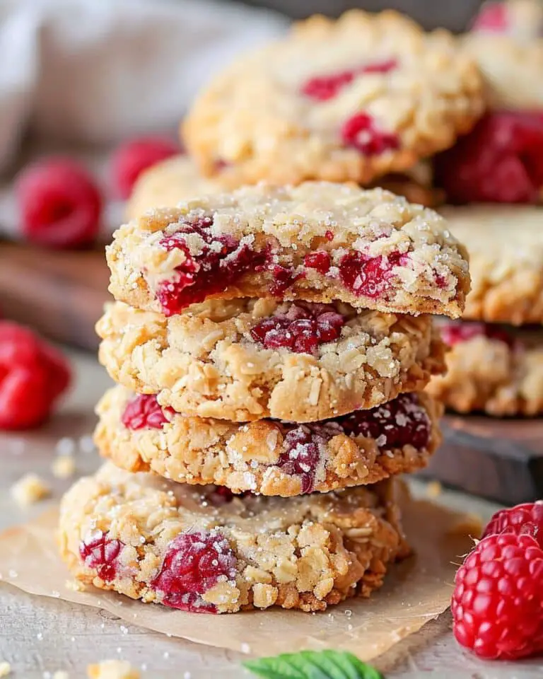 Raspberry Crumble Cookies (Costco Copycat)