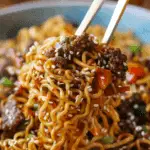 Slow Cooker Beef Ramen Noodles