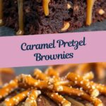 Caramel Pretzel Brownies Recipe