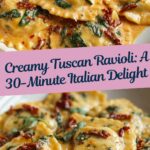 Creamy Tuscan Ravioli Recipe