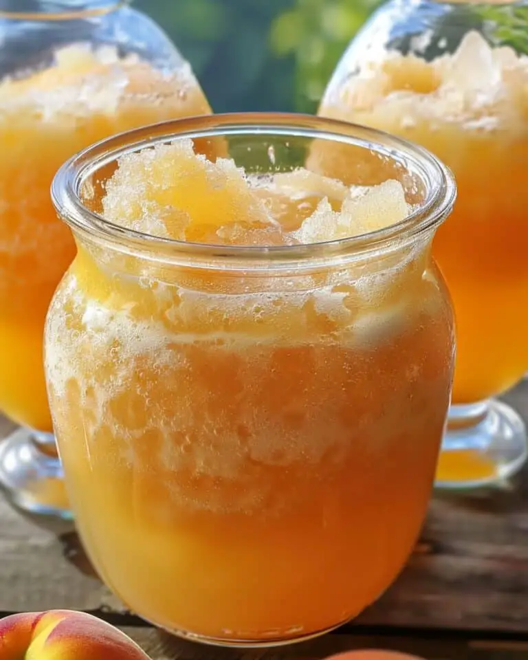 Grandma’s Slushy Peach Punch Recipe