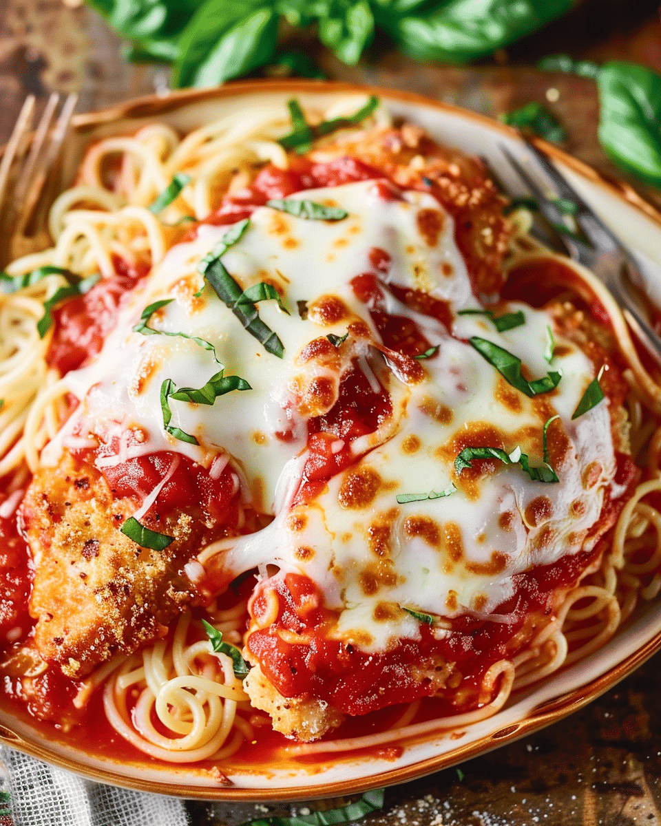 Ultra Crispy Chicken Parmesan