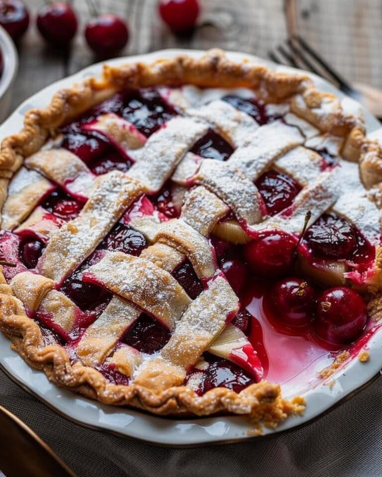 Cherry Pineapple Pie