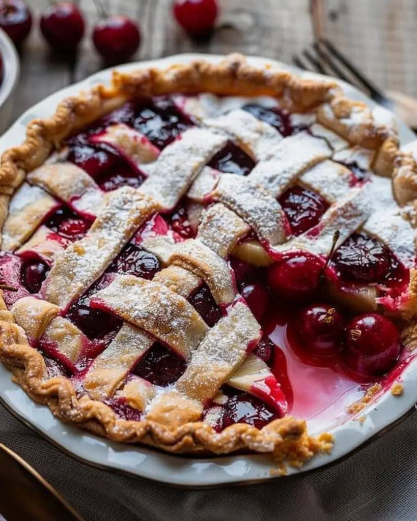 Cherry Pineapple Pie
