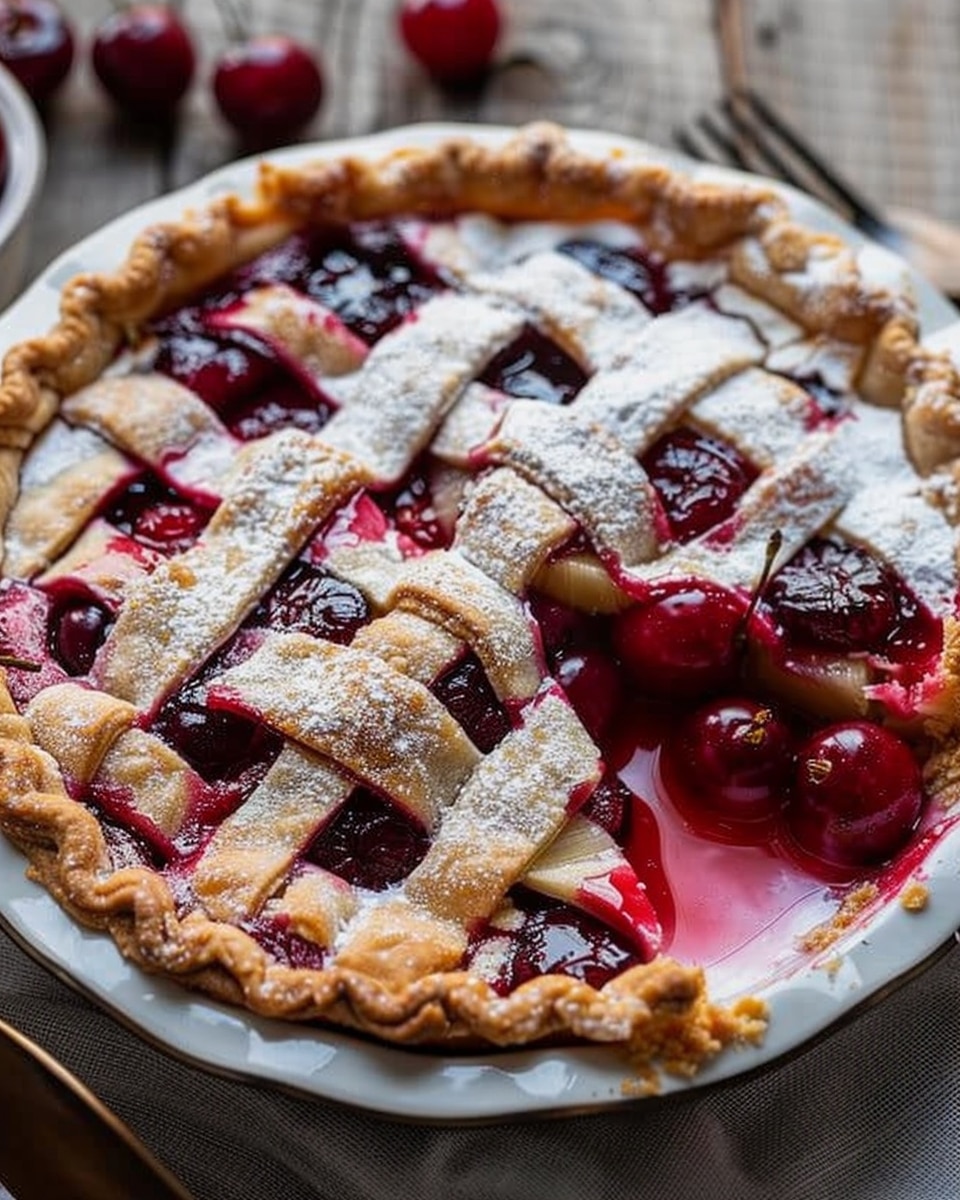Cherry Pineapple Pie