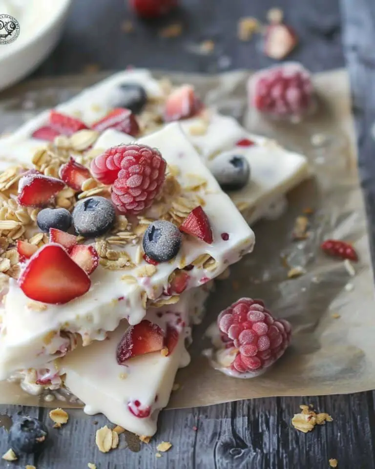 Frozen Yogurt Bark Recipe – Easy and Healthy