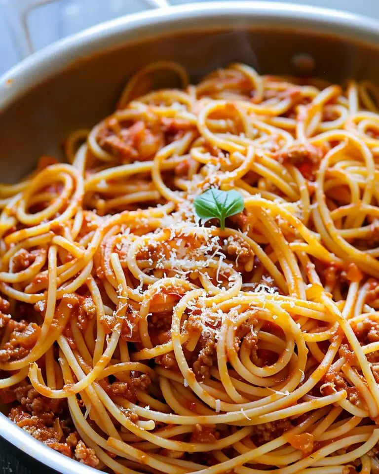 Simple and Delicious Homemade Spaghetti