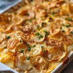 Creamy Chicken Potato Chip Bake