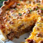 Monterey Sausage Pie – A Cheesy, Savory Breakfast Masterpiece!
