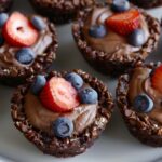 Healthy Chocolate Cookie Cups