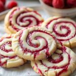 Irresistible Raspberry Swirl Shortbread Cookies – Elegant and Delicious
