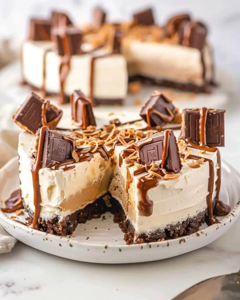 Reese’s No Bake Peanut Butter Cheesecake