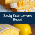 Keto Lemon Bread Recipe