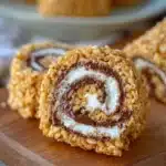 S’mores Rice Krispies Treats Pinwheels Recipe