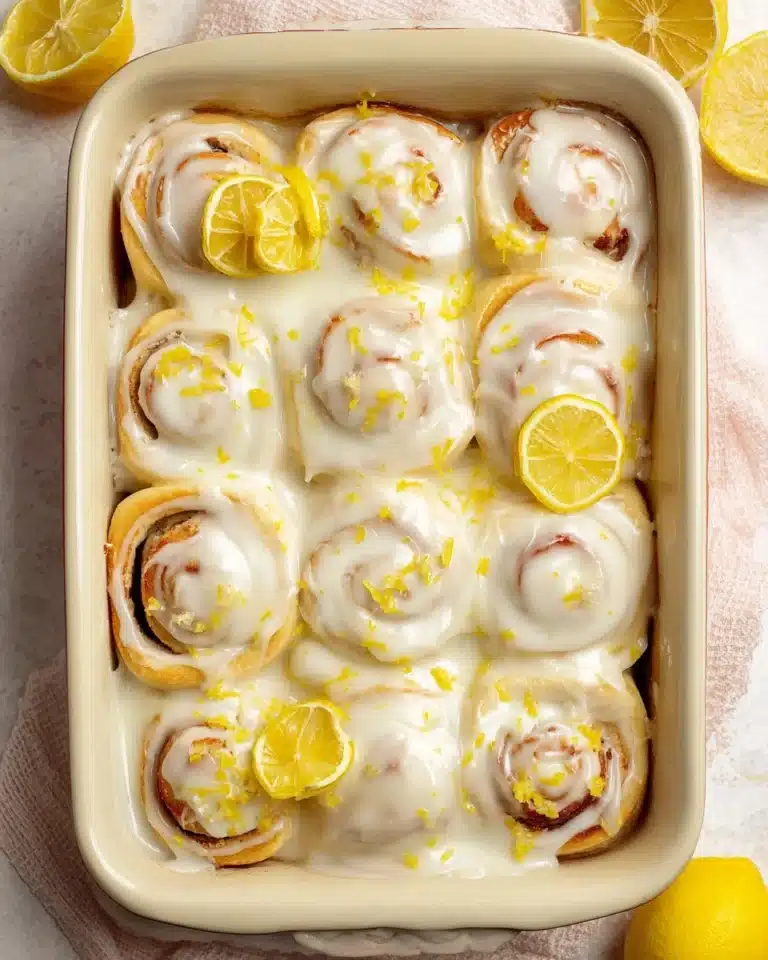 Lemon Sweet Rolls Recipe