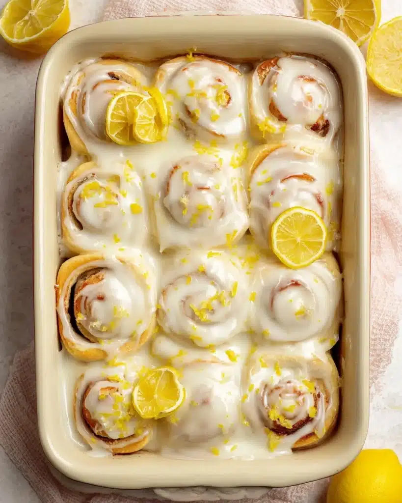 Lemon Sweet Rolls Recipe