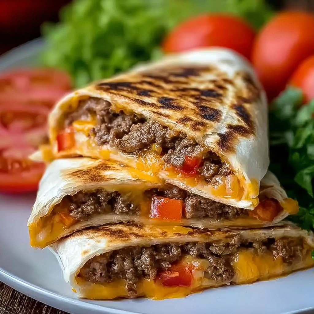 Backyard Burger Bliss: Grilled Cheeseburger Wraps Recipe 5 Backyard Burger Bliss: Grilled Cheeseburger Wraps Recipe - Recipe Image