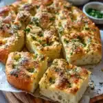 Garlic Parmesan Focaccia Bread – A Savory Homemade Favorite Recipe