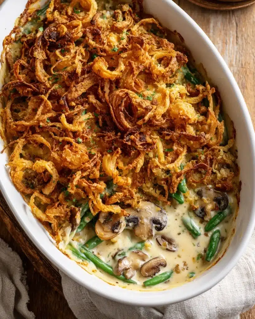 Homemade Green Bean Casserole Recipe