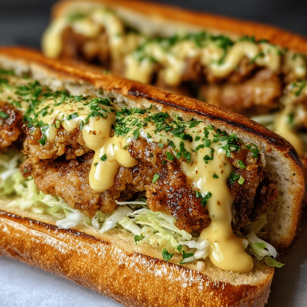 Gold Chicken Crunch Sandwiches Recipe - Recipe Image