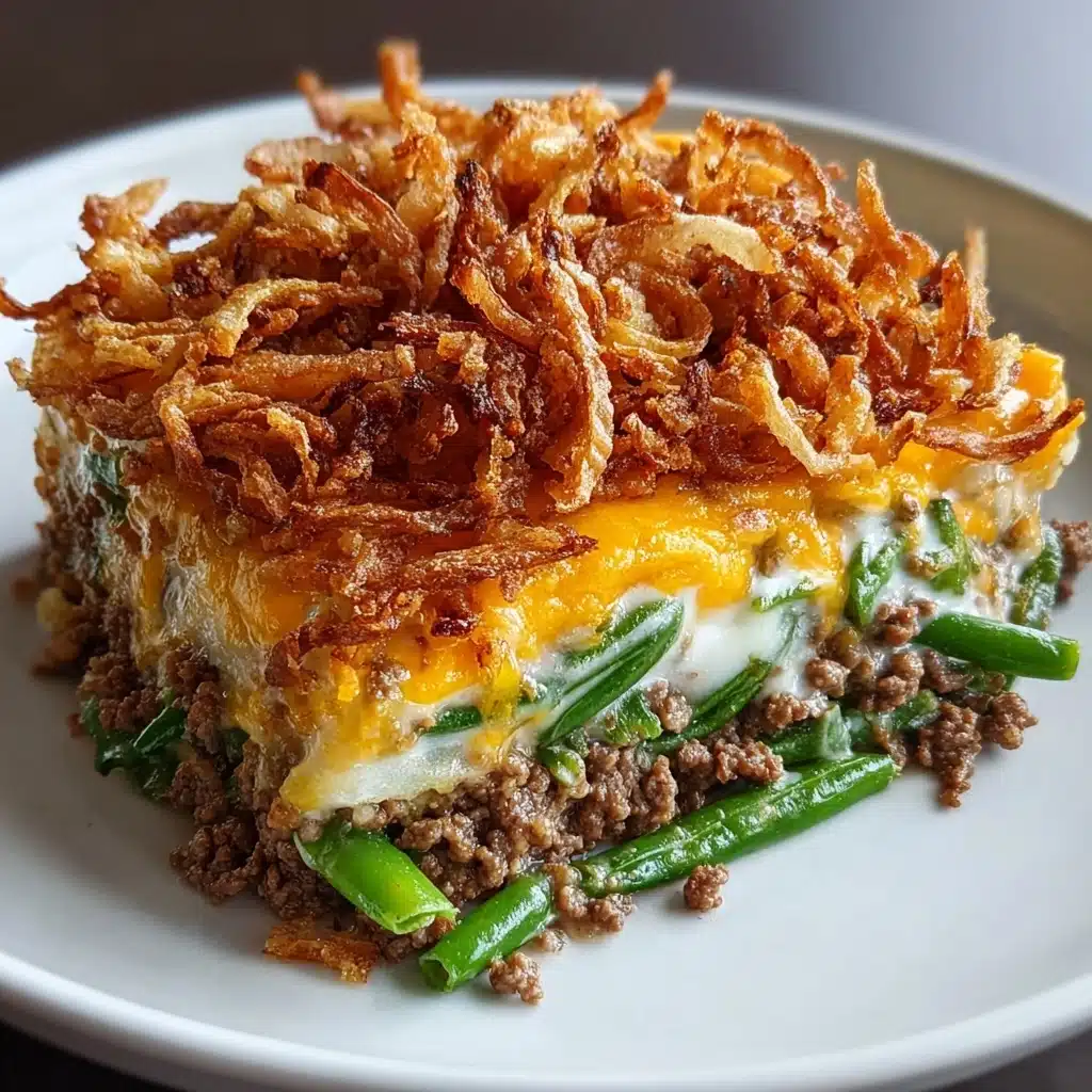 Delicious Hamburger Green Bean Casserole Recipe 5 Hamburger Green Bean Casserole Recipe - Recipe Image