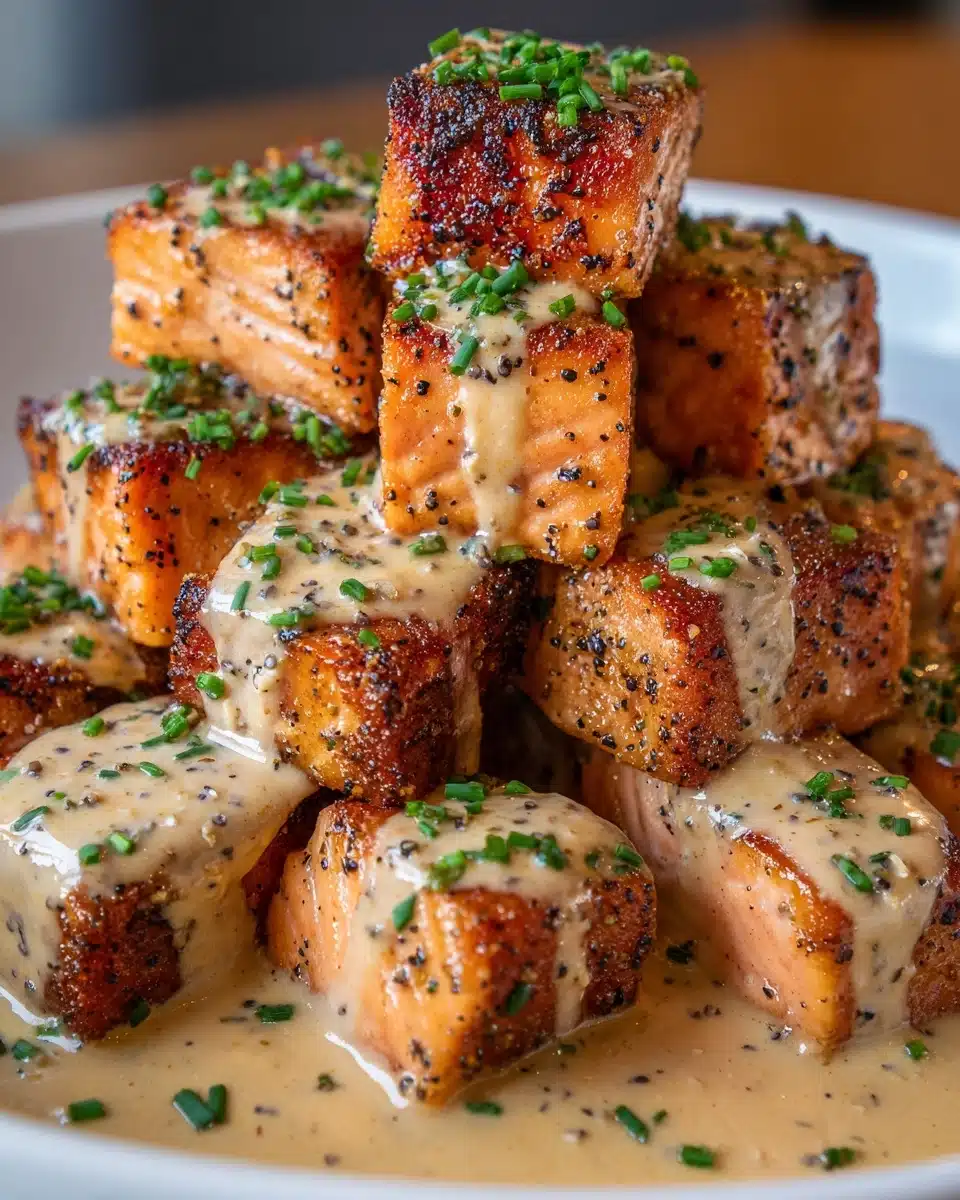 Bang Bang Salmon Bites Recipe