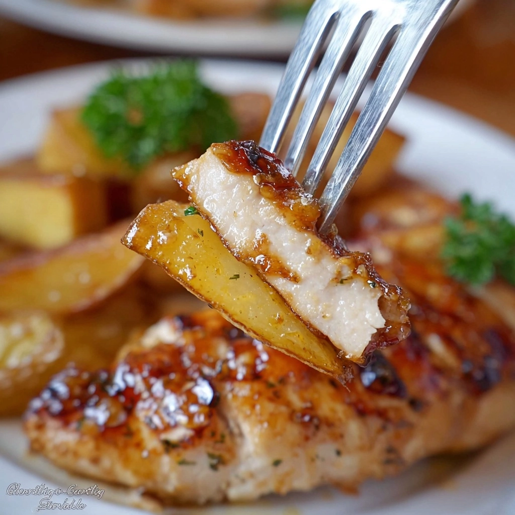 Sheet Pan Chicken and Potatoes Recipe - Recipe Image