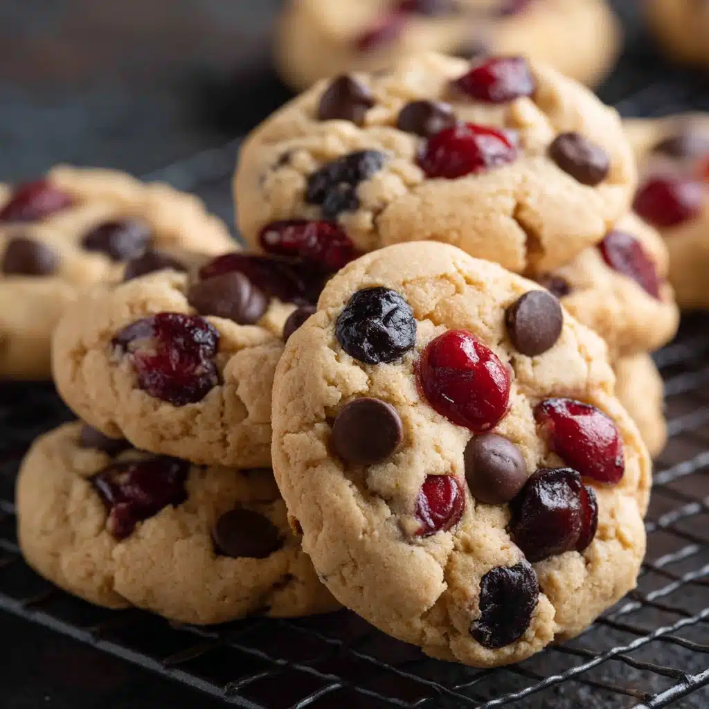 Cherry Chocolate Chewy Cookies Recipe 5 Cherry Chocolate Chewy Cookies Recipe - Recipe Image