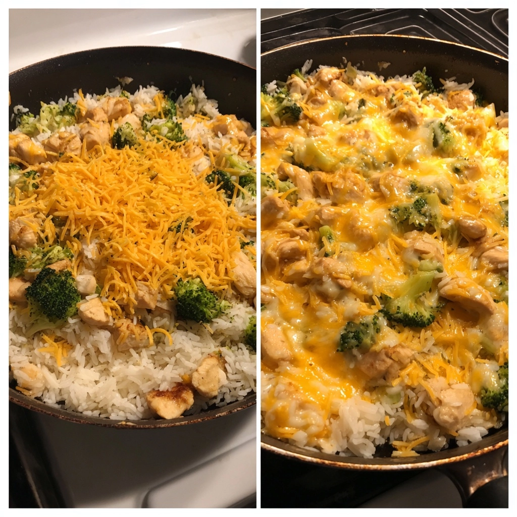 One Pot Cheesy Chicken Broccoli Rice Recipe 5 One Pot Cheesy Chicken Broccoli Rice Recipe - Recipe Image